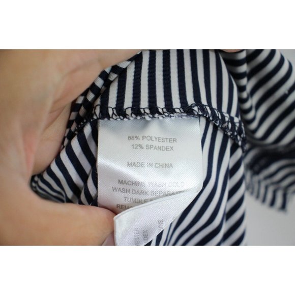 FootJoy Mens Medium Tilteist Striped Performance Golf Polo Shirt G1033 - Picture 4 of 5